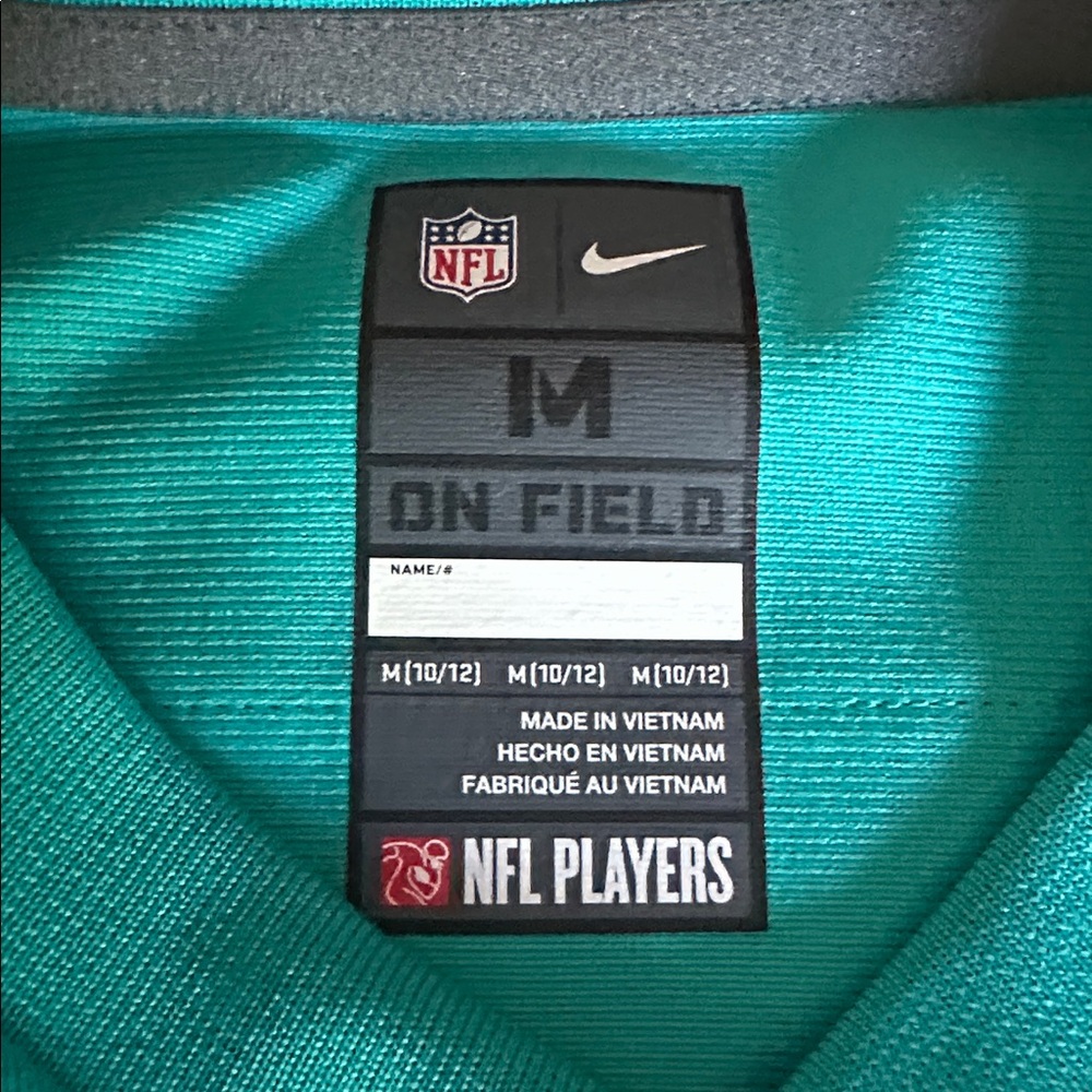 Nike Miami Dolphins Waddle Football Jersey #17 Size Medium - Picture 2 of 4